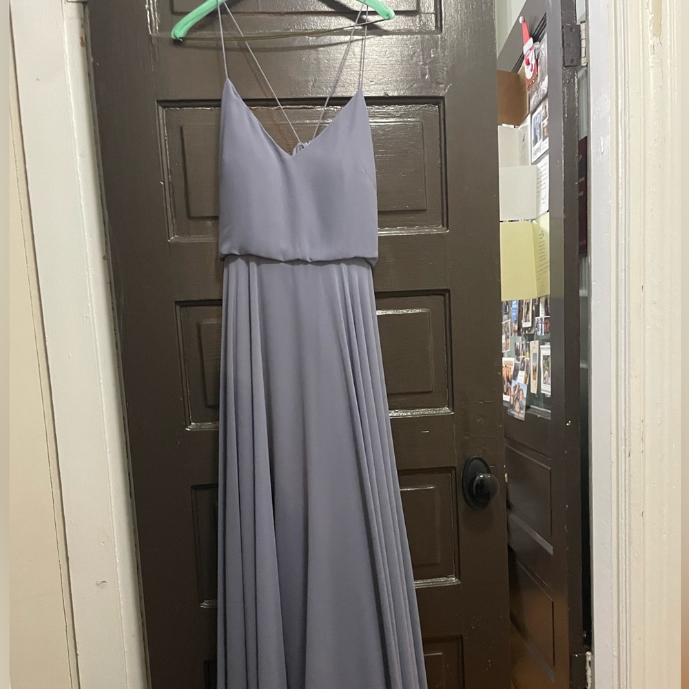 Jenny Yoo Inesse Periwinkle Dress